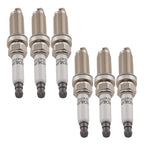 6x Iridium Platinum Spark Plugs for Jaguar F-Pace XE XF (2016–2023)