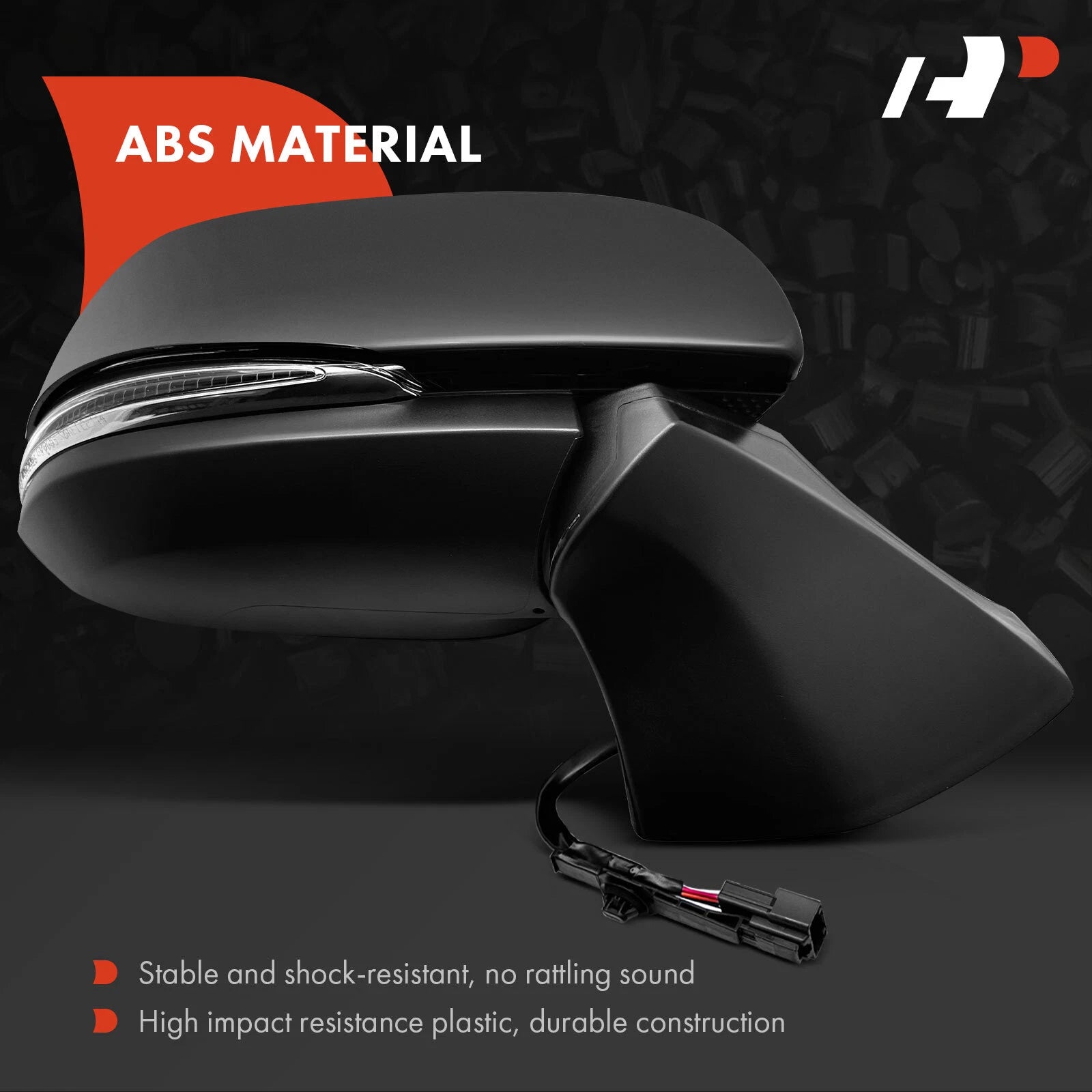 Manual Fold Blind Spot Passenger Power Mirror for Toyota Highlander (2014–2019)