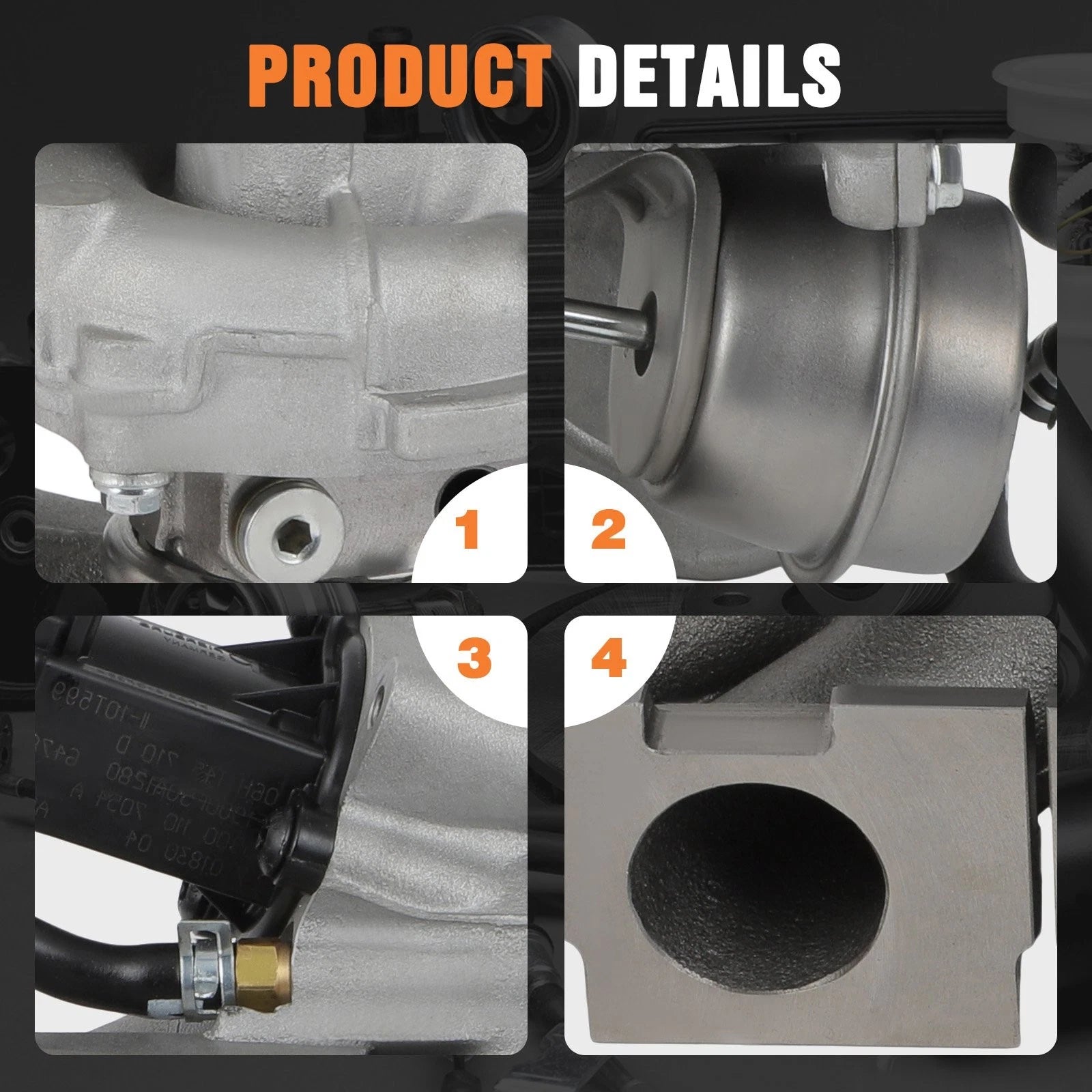 Turbocharger for Audi A3/A3 Quattro (2008–2013)