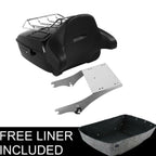 Trunk Pad Mount Rack for Harley Touring Street Road Glide (1997–2008)