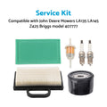Service Kit for John Deere LA135 LA145 Z425 (Briggs 407777)