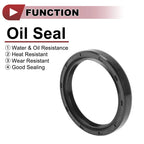 Set of 5 Rotary Shaft Oil Seals 40x50x7mm Nitrile Rubber