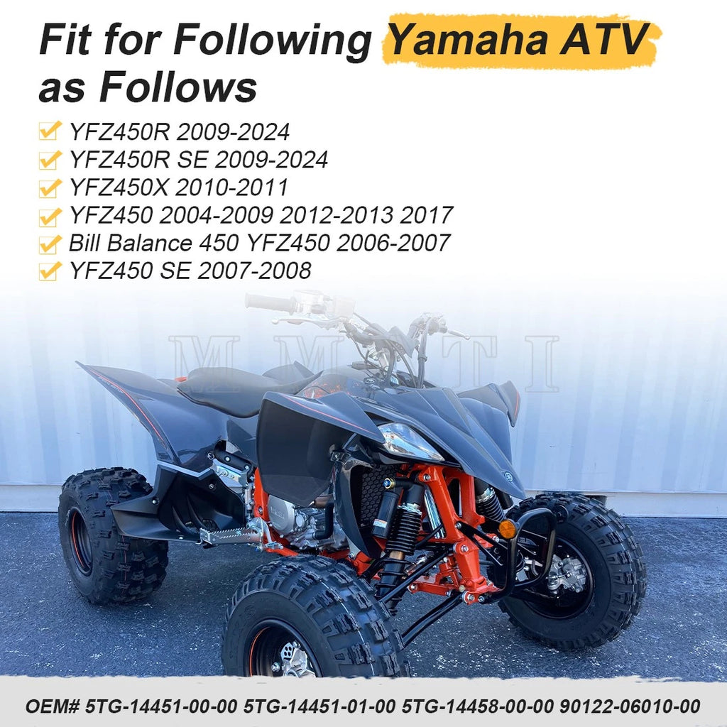 Air Filter Cleaner Kit w/ Cage & Wing Bolt for Yamaha YFZ450 YFZ450R YFZ450X