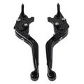 Extendable Brake Clutch Levers for Honda CBR1000RR (2004–2007) CB1000R (2008–2016) Black