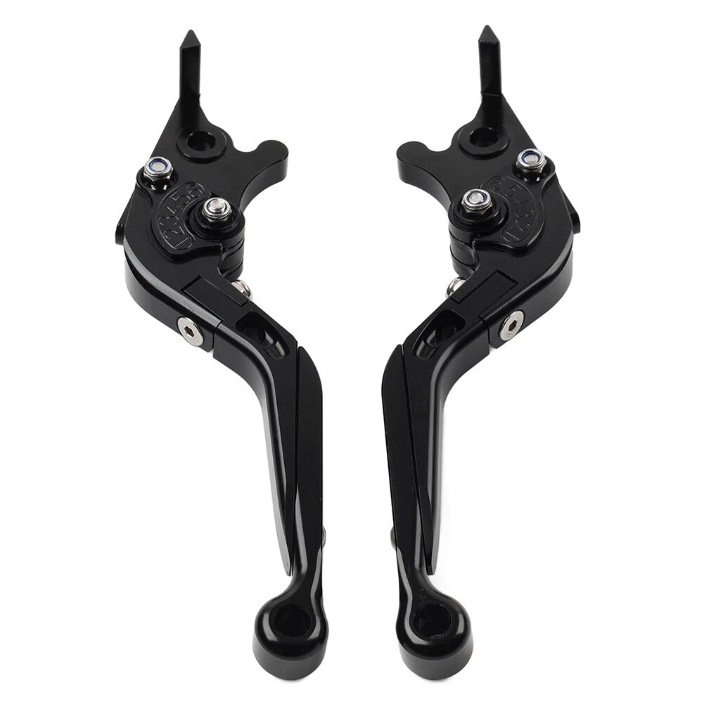 Extendable Brake Clutch Levers for Honda CBR1000RR (2004–2007) CB1000R (2008–2016) Black