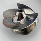 3 Blade Outboard Jet Impeller 7 3/8" Stainless Steel for Big Series (1756)
