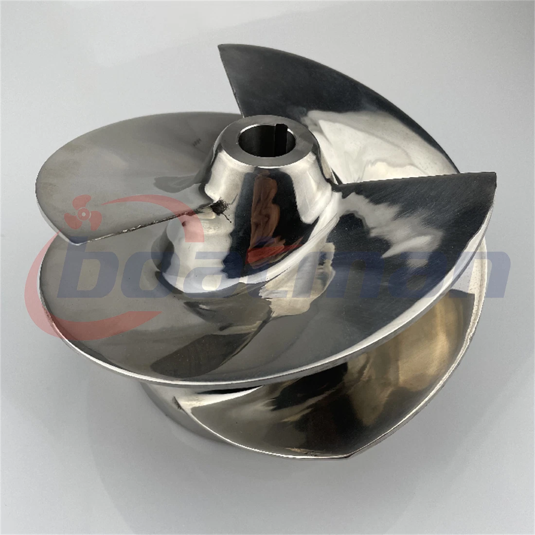 3 Blade Outboard Jet Impeller 7 3/8" Stainless Steel for Big Series (1756)
