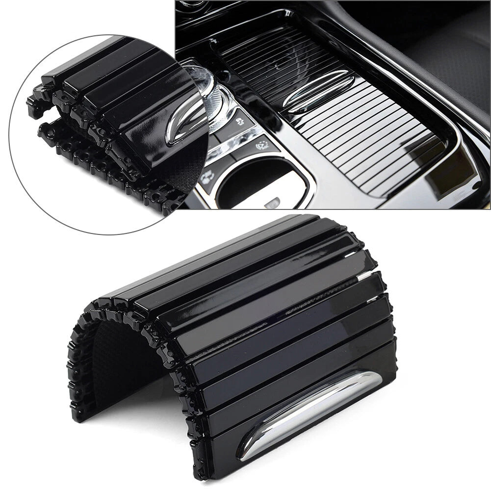 Center Console Cup Holder Roller Blind for Jaguar XJ XJR XJR575 (2010–2019)