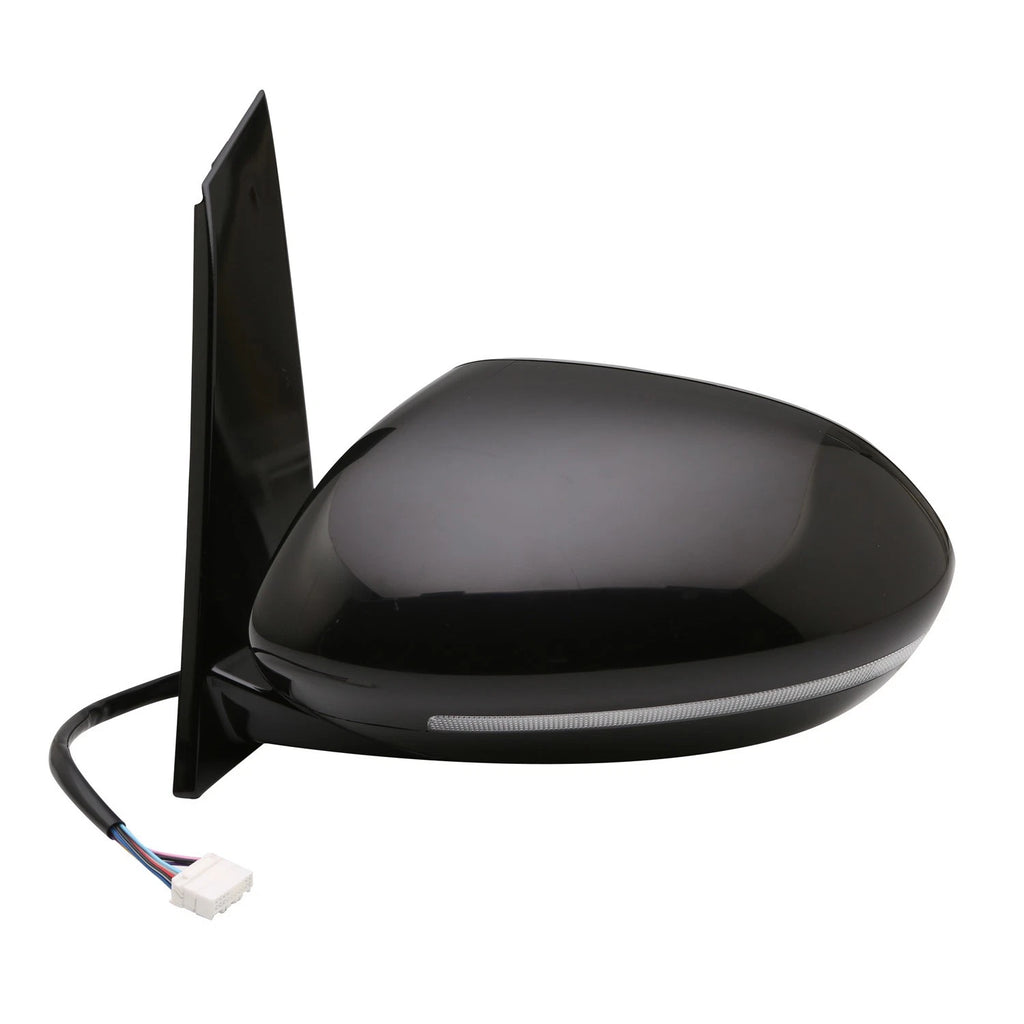 Ready to Paint Driver Side Door Mirror w/Memory for 2014-2017 Honda Odyssey