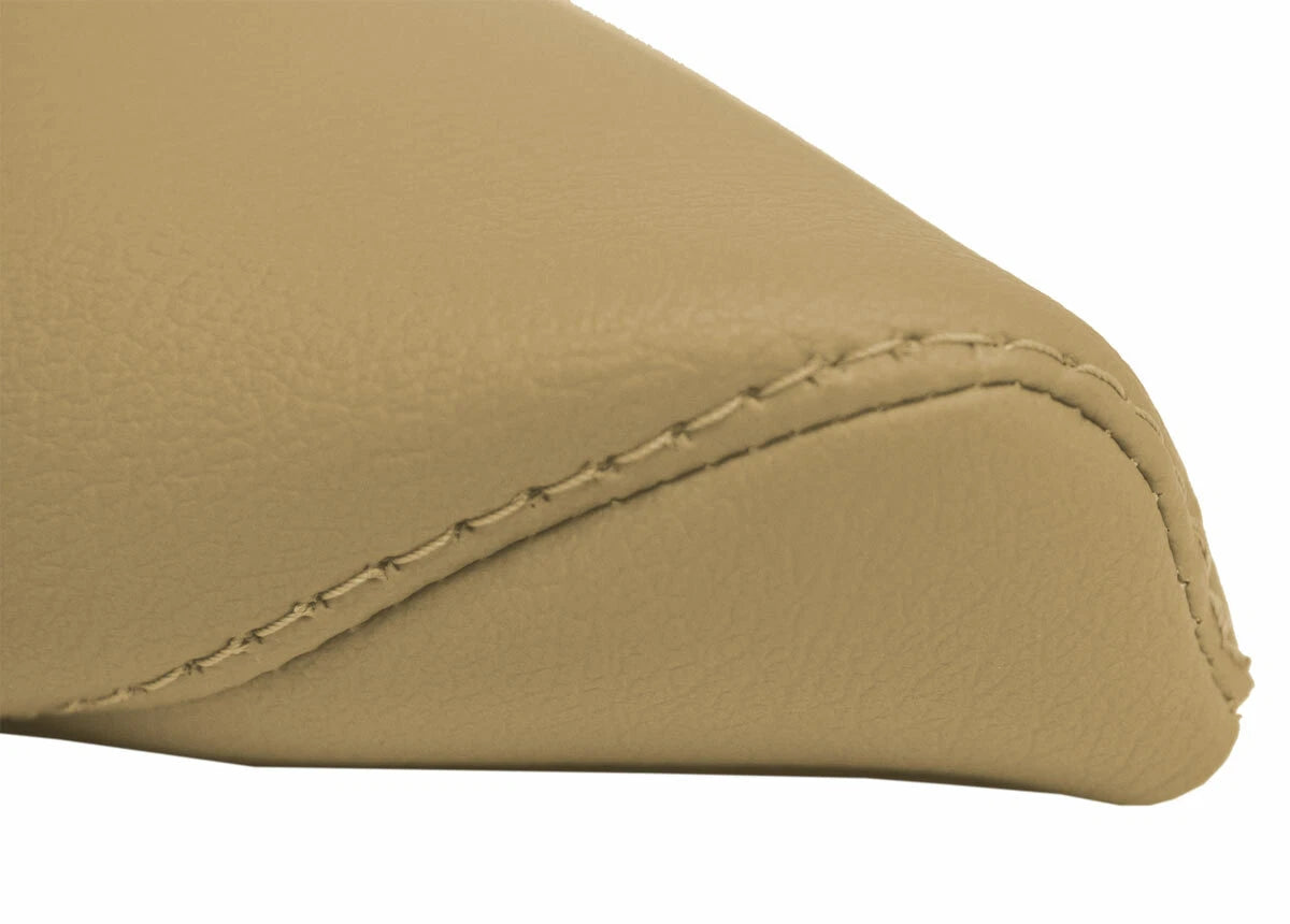 Leather Center Console Lid Armrest Cover for BMW X3 (2003–2010) Beige