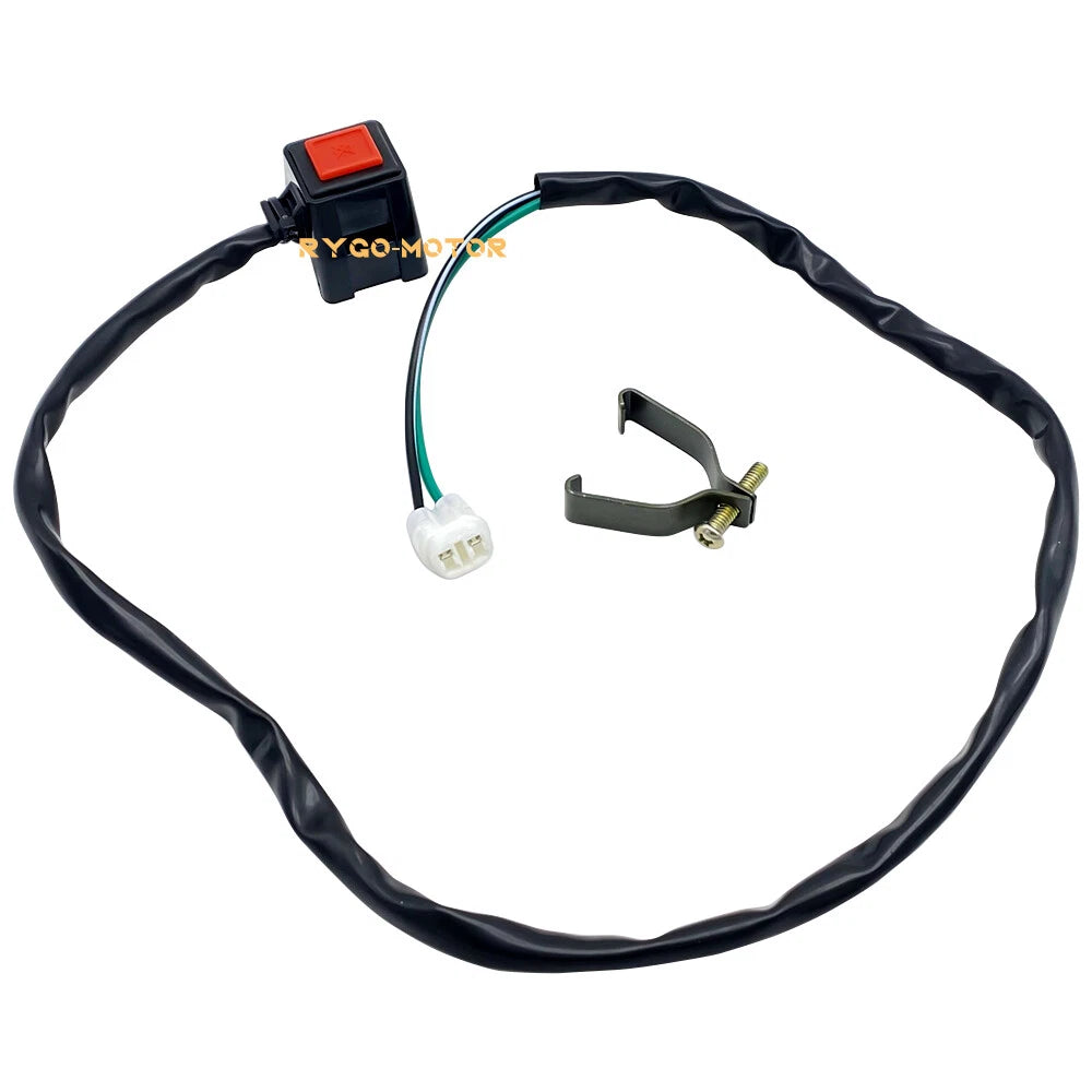 Handlebar Engine Kill Stop Switch for Yamaha YZ125 YZ250 F/FX/X YZ450F (2005–2020)