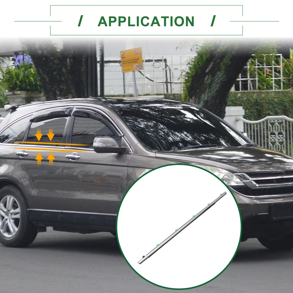 1pc Rear Right Window Seal No. 72910SWAA01 for Honda CR-V (2007–2011)