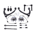 Set of 12 Front Wheel Bearing Hubs Suspension Kit for GMC Yukon (2007–2013)