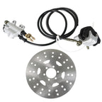 Rear Hydraulic Brake Caliper Assembly & Disc Rotor Kit for Go-Kart