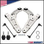 Set of 2 Front Lower Control Arms with Ball Joints for Jeep Cherokee (2014–2018)