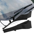 Front Wiper Side Cowl Extension Trim Cover for 2015-2017 Nissan Murano