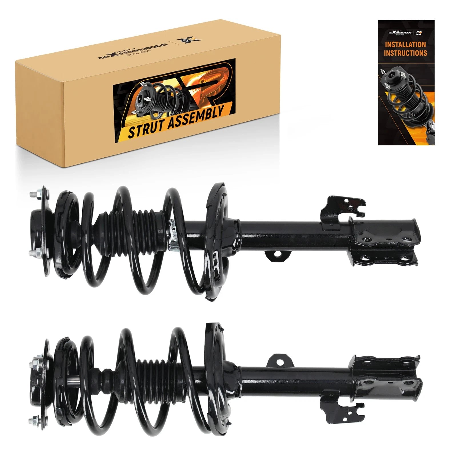 Front Struts w/ Coil Spring Assembly for Toyota Venza (2009–2012)
