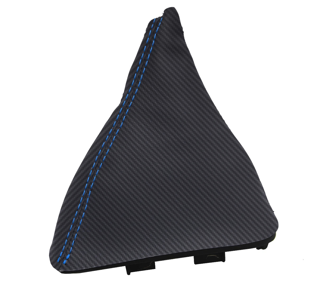 Manual Shift Boot Cover for Dodge Ram 2500 3500 (2003–2012) Carbon Fiber Blue Stitch