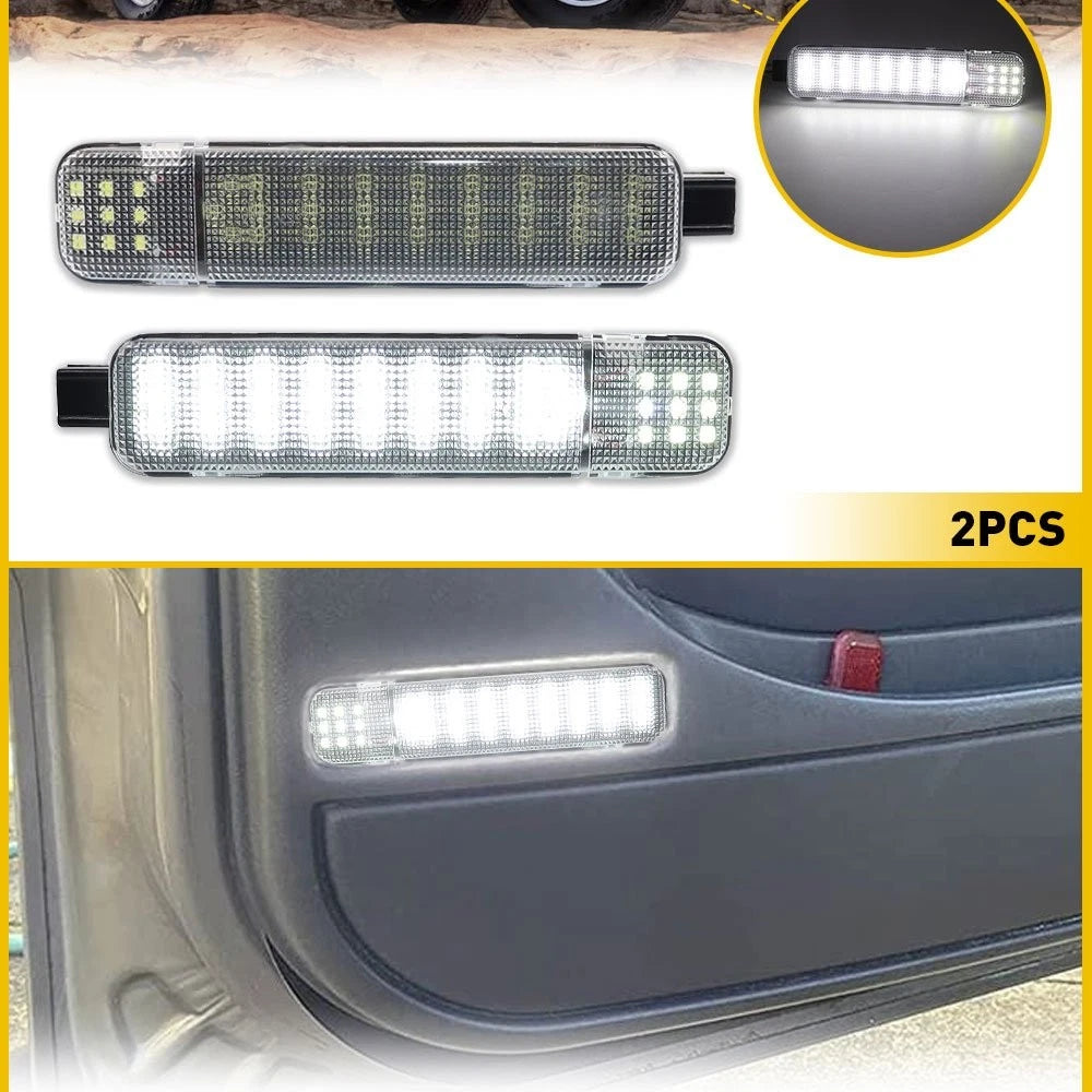 Set of 2 LED Door Courtesy Lights for Chevy Suburban GMC Yukon XL (2000–2006)