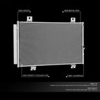 A/C Condenser for Toyota Highlander (2008–2010) OE Style Aluminum Core