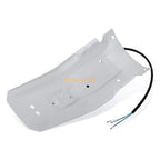 Rear Fender Mud Guard w/Light for Honda XR250R XR600R XR650L XR350R 250L (1996–2007)