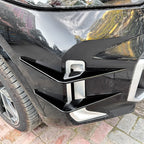 Gloss Black Front Bumper Duct Vents Fin Trim for BMW X5 G05 (2023–2023)