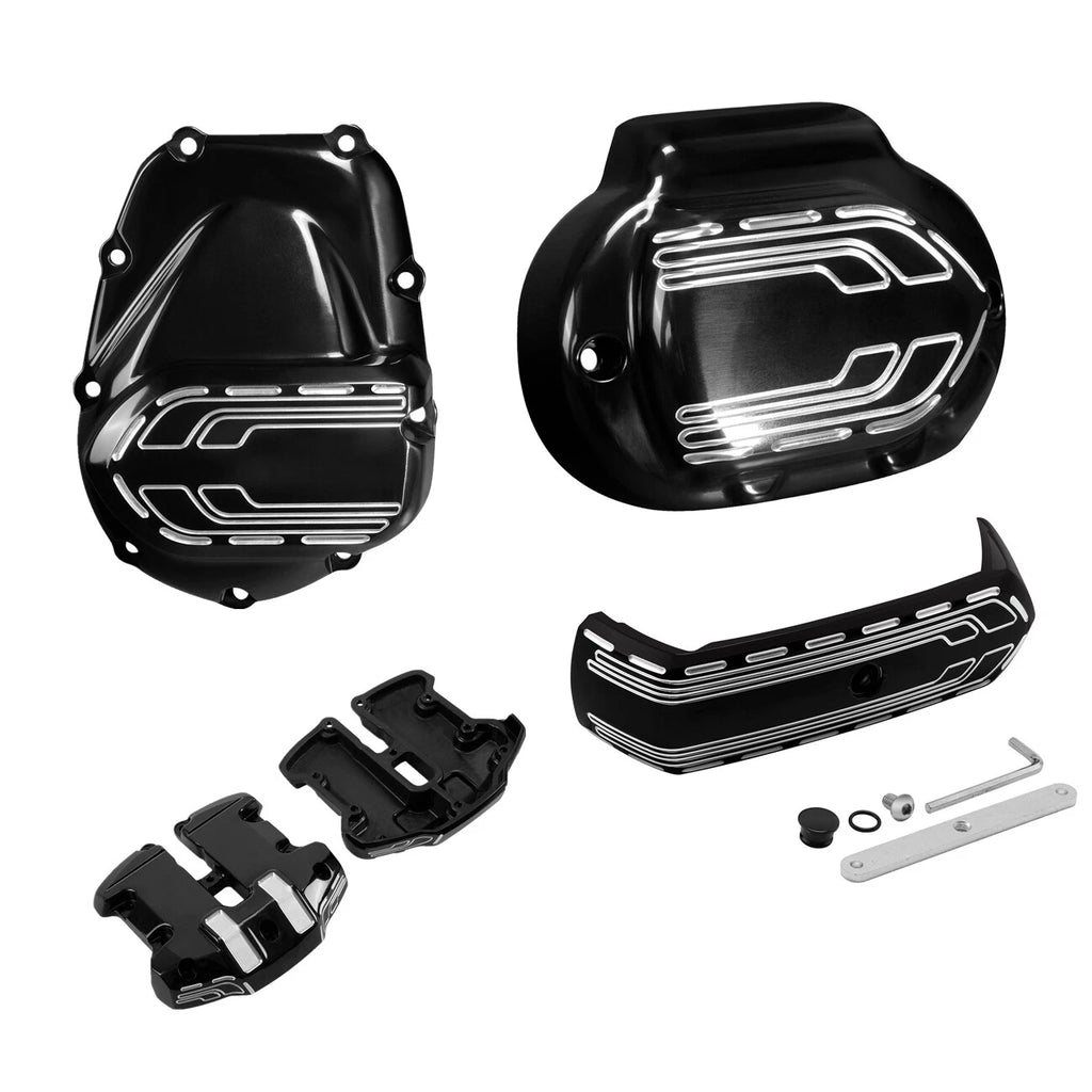 Rocker Box Transmission Side Cam Cover for Harley Street Road Glide (2017–2020)