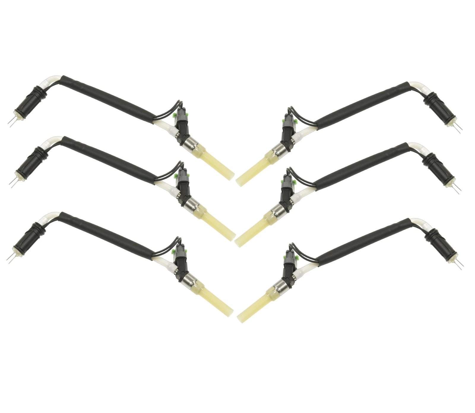 Set of 6 Fuel Injectors for Chevrolet GMC Isuzu Oldsmobile