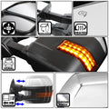 Pair Power Heated LED Turn Signal Towing Mirrors for Ford F250 Super Duty (1999–2007)