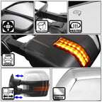 Pair Power Heated LED Turn Signal Towing Mirrors for Ford F250 Super Duty (1999–2007)