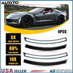 Set of 4 Smoked Lens LED Side Marker Lights for Corvette C7 (2014–2019)