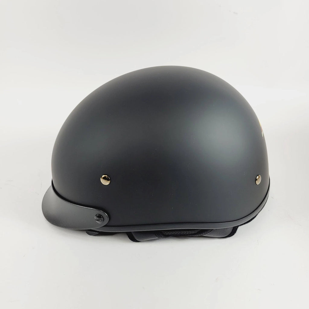Matte Black DOT Half Helmet for Indian Motorcycle (Extra Small) 286436701