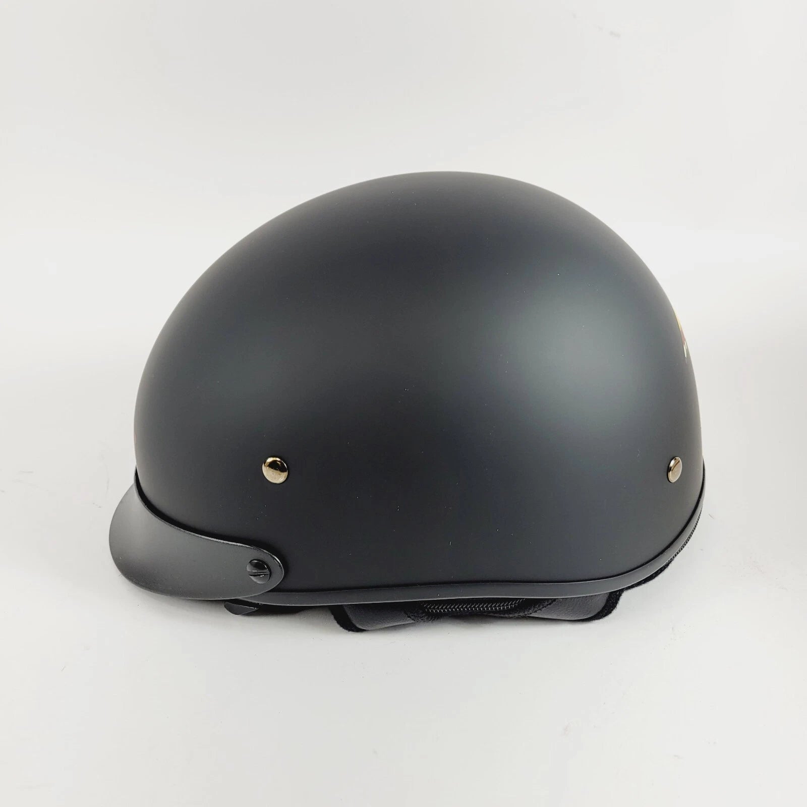 Matte Black DOT Half Helmet for Indian Motorcycle (Extra Small) 286436701