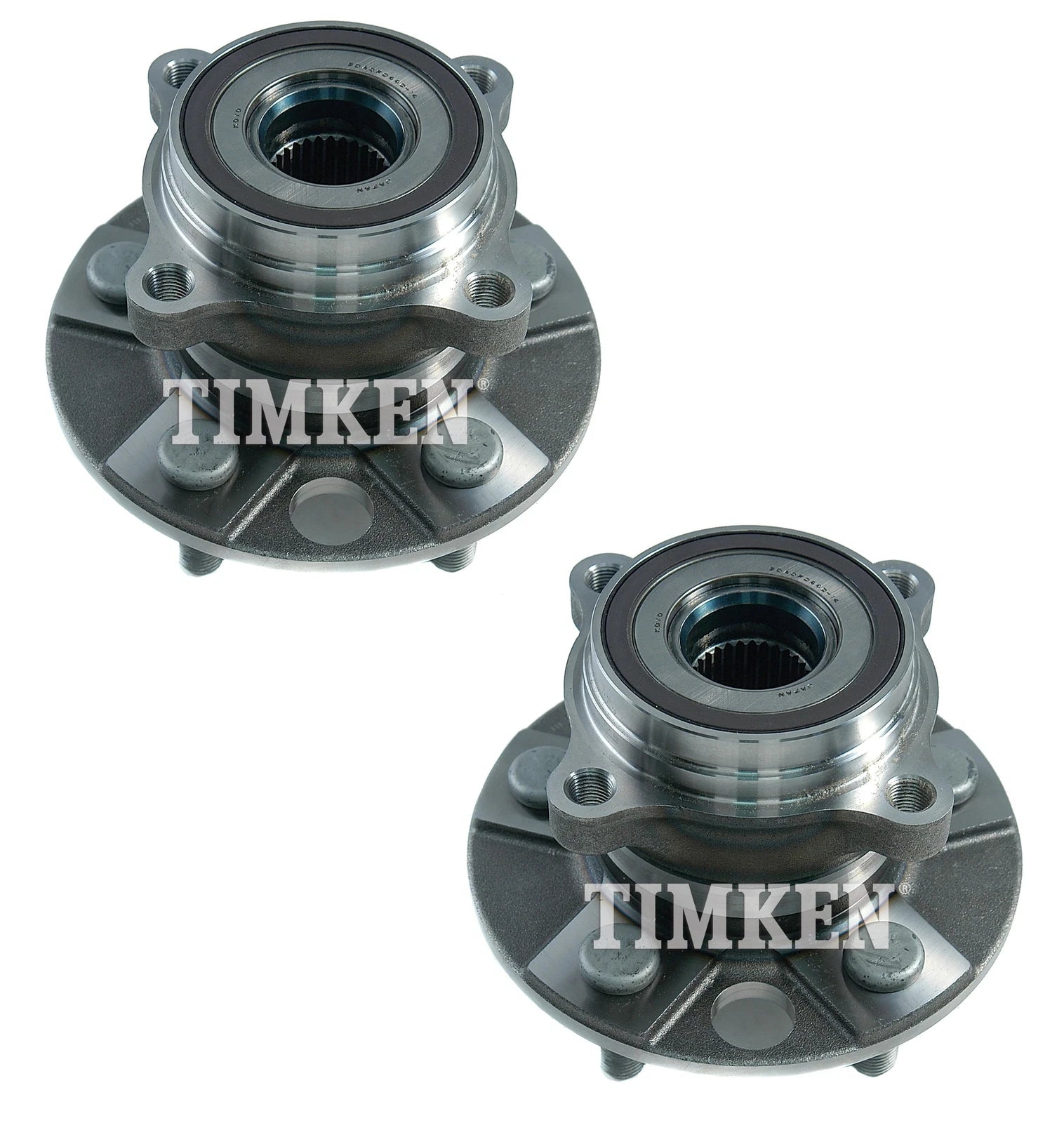 Set of 2 Rear Timken Wheel Bearing & Hub Kit for Lexus LS460 (2007–2017)