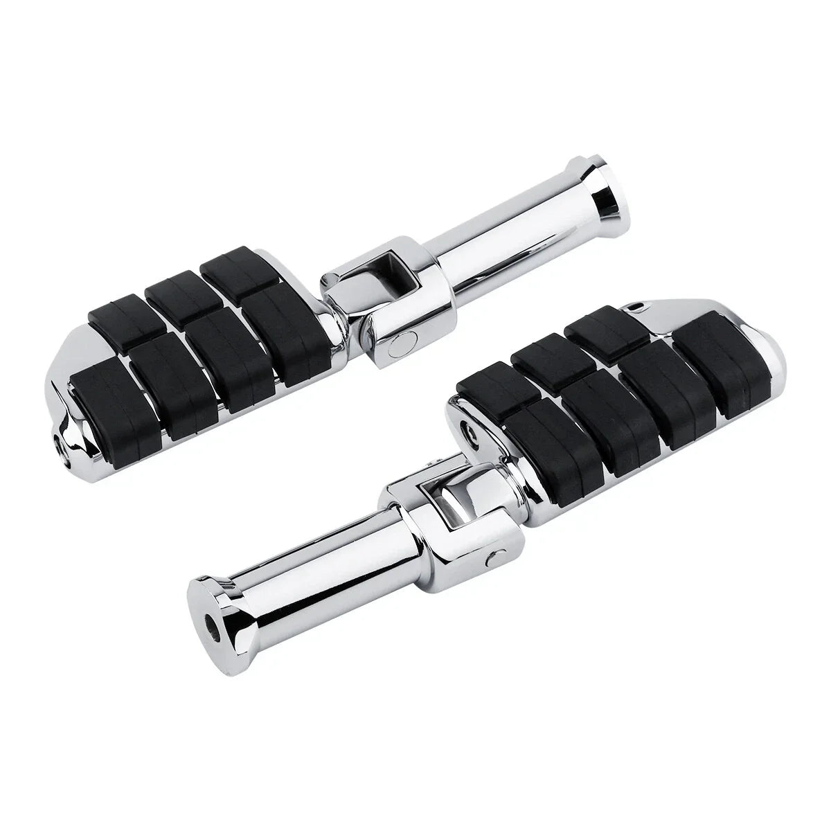 Chrome Passenger Footpegs Bracket for Harley Softail Low Rider (2018-2025)