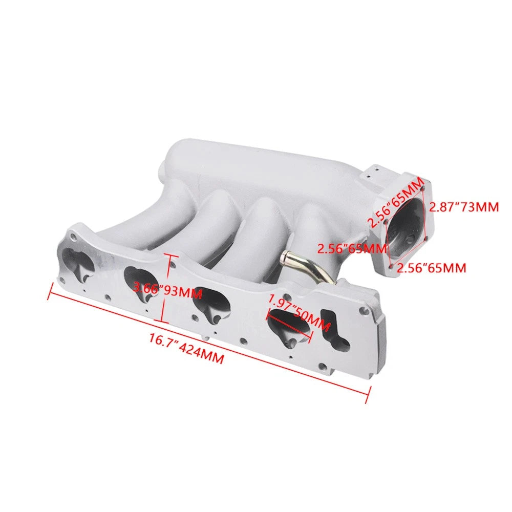 Intake Manifold with 70mm Throttle Body & Fuel Rail for Honda Civic Acura TSX (K20 K24)