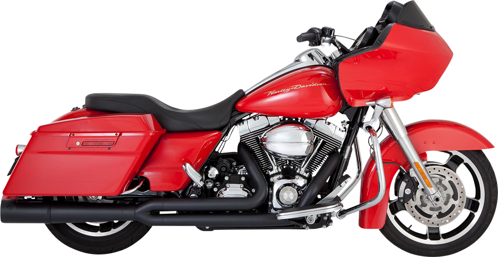 Vance & Hines Pro Pipe Black Exhaust for Harley Touring FLHT FLHX (2010–2016)