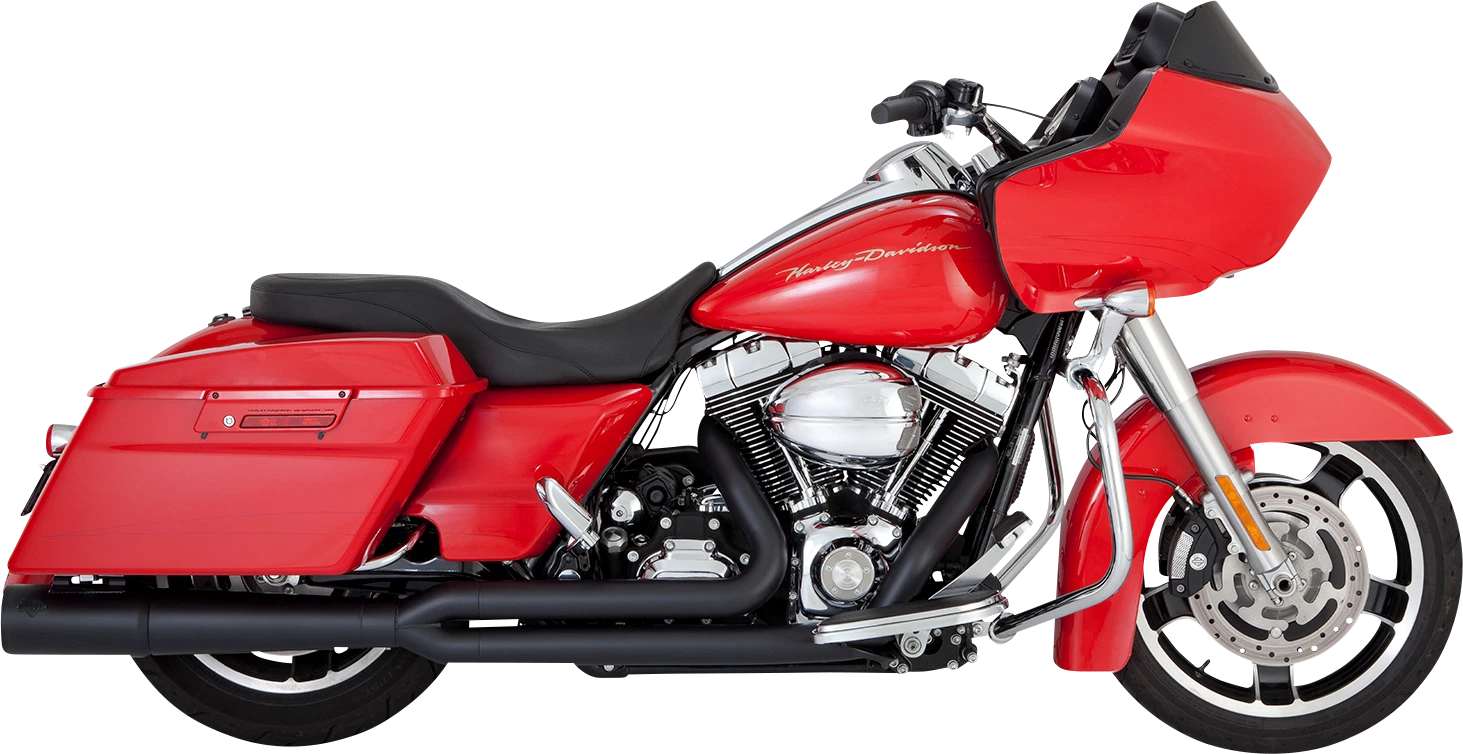 Vance & Hines Pro Pipe Black Exhaust for Harley Touring FLHT FLHX (2010–2016)