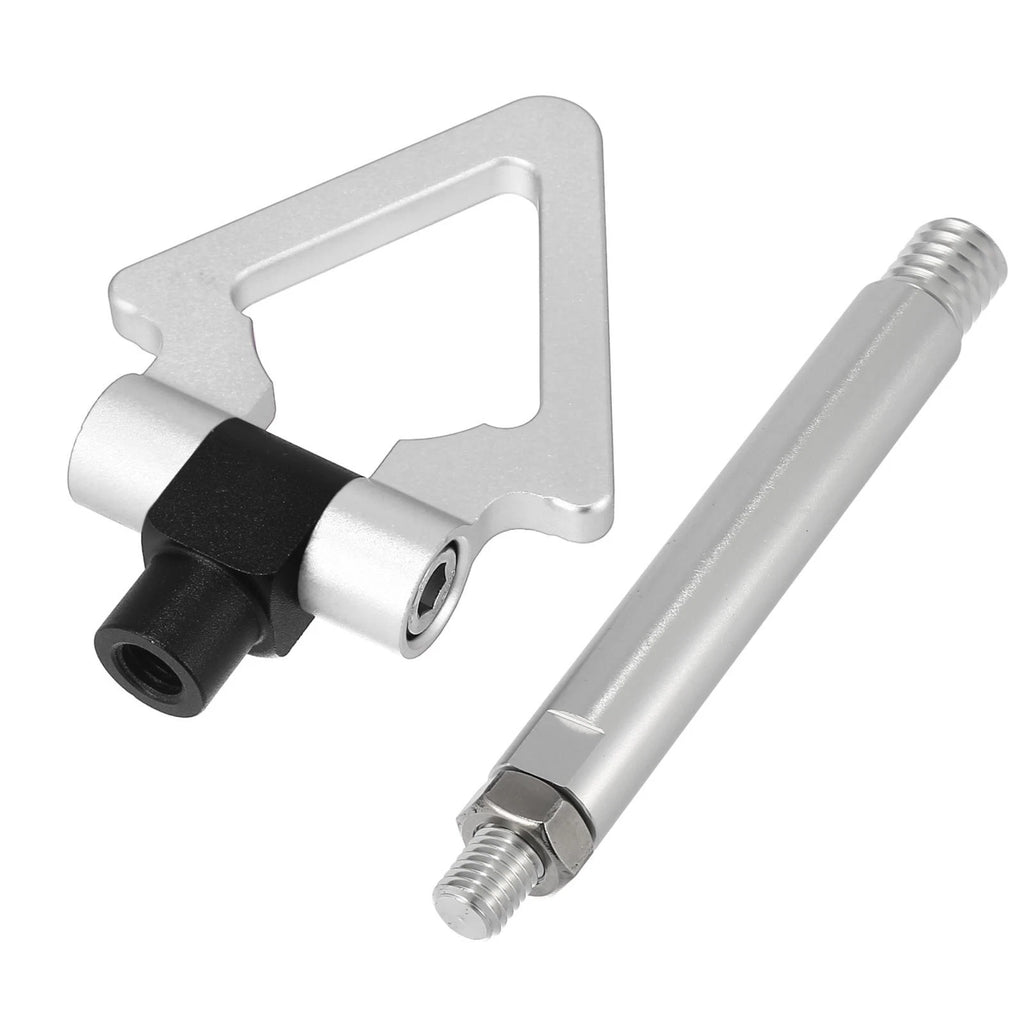 Tow Hook Screw Set of 2 for Lexus IS IS250 (2006–2013) Silver Tone Triangle