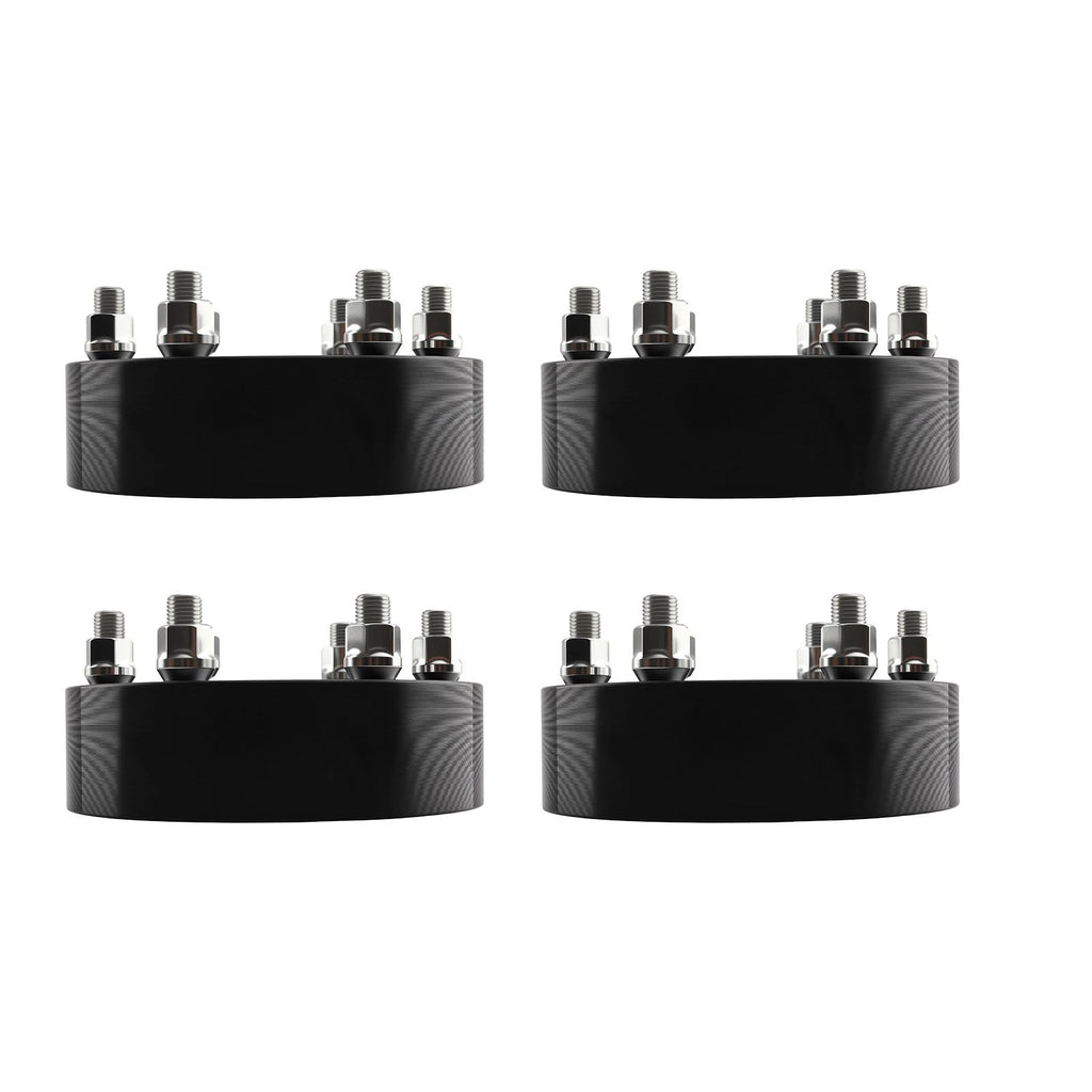 Set of 4 2" Hubcentric Wheel Spacers for Chevy Silverado 1500 GMC Sierra 1500