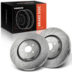Drilled Brake Rotors for Ford Fusion, Edge, Lincoln MKX, MKZ