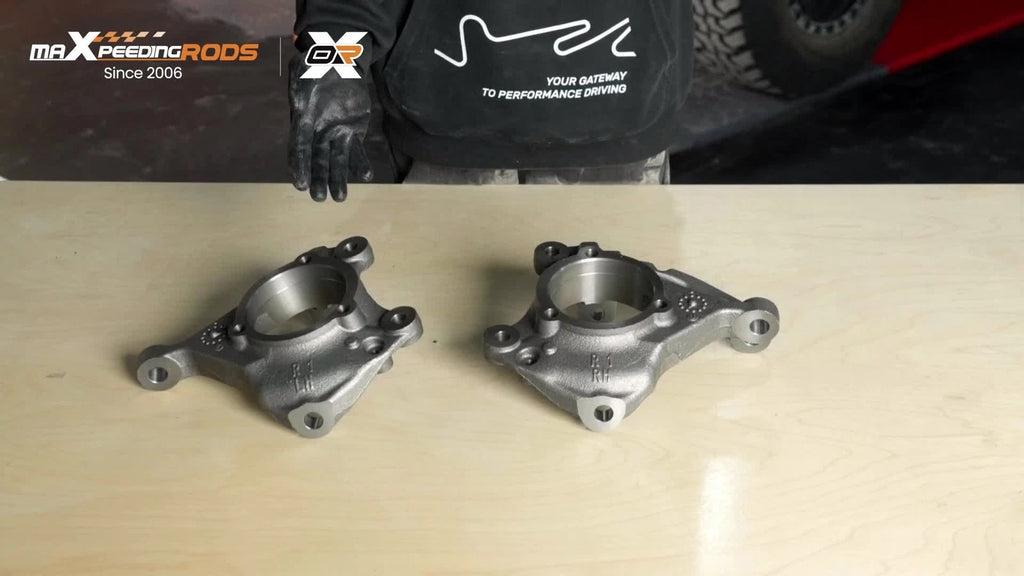 2X Front Steering Knuckle Assembly for Jeep Wrangler JK (2007–2018) 68004-086AA