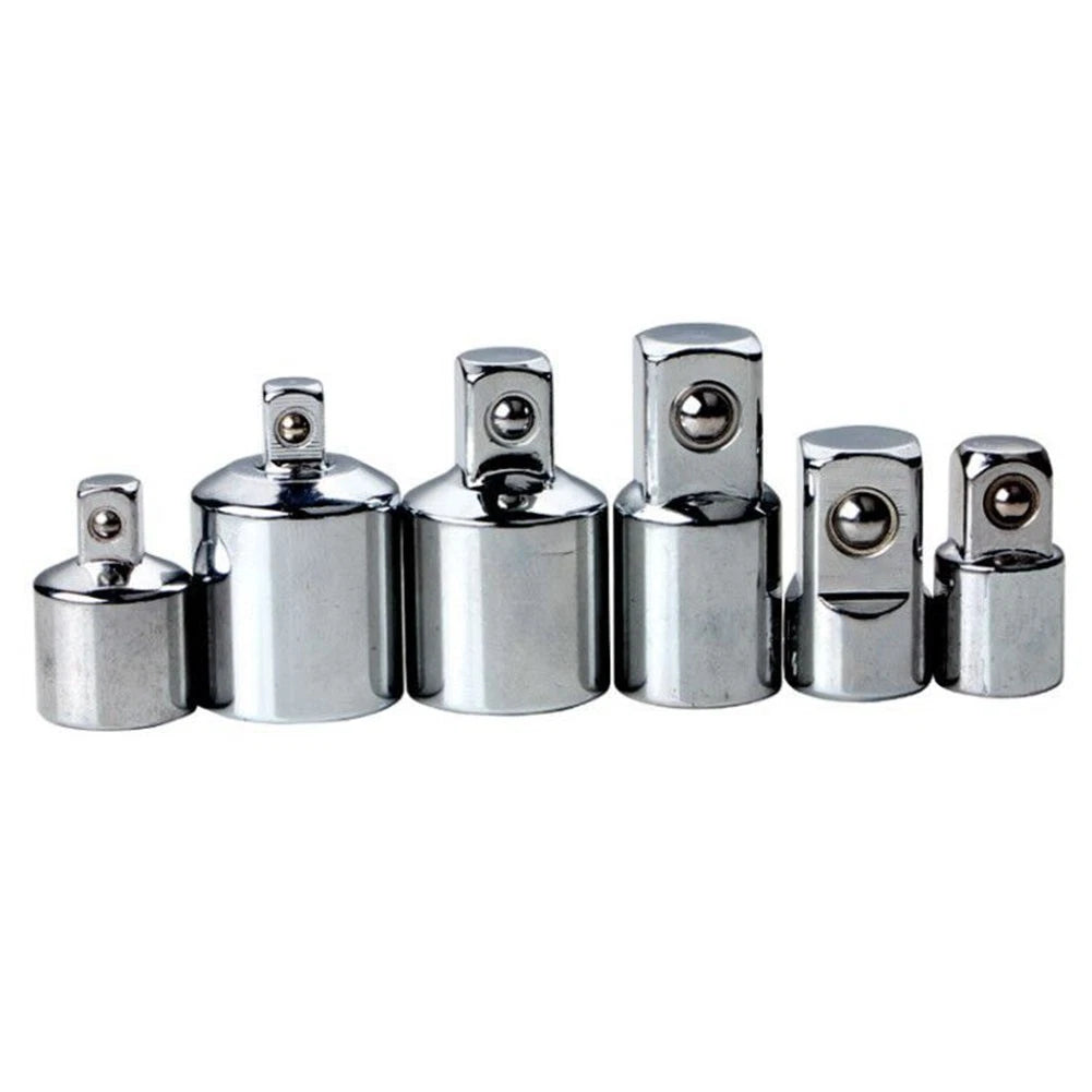 6 Piece Ratchet Wrench Adapter Sleeve Set for Automotive Use
