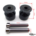 Swingarm Spools 10mm for Kawasaki Ninja 250, ZZR600, 650R, Z1000, ZRX1200, ZX12R
