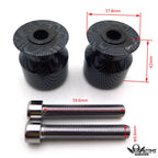 Swingarm Spools 10mm for Kawasaki Ninja 250, ZZR600, 650R, Z1000, ZRX1200, ZX12R