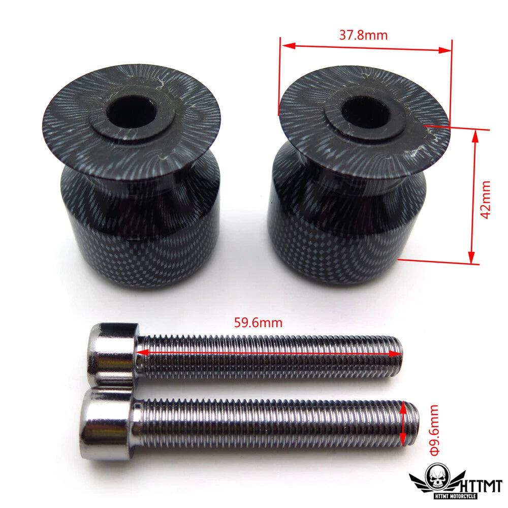 Swingarm Spools 10mm for Kawasaki Ninja 250, ZZR600, 650R, Z1000, ZRX1200, ZX12R