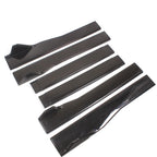 Universal Car Side Skirt Extension Body Kit Lip Splitters (89.5")