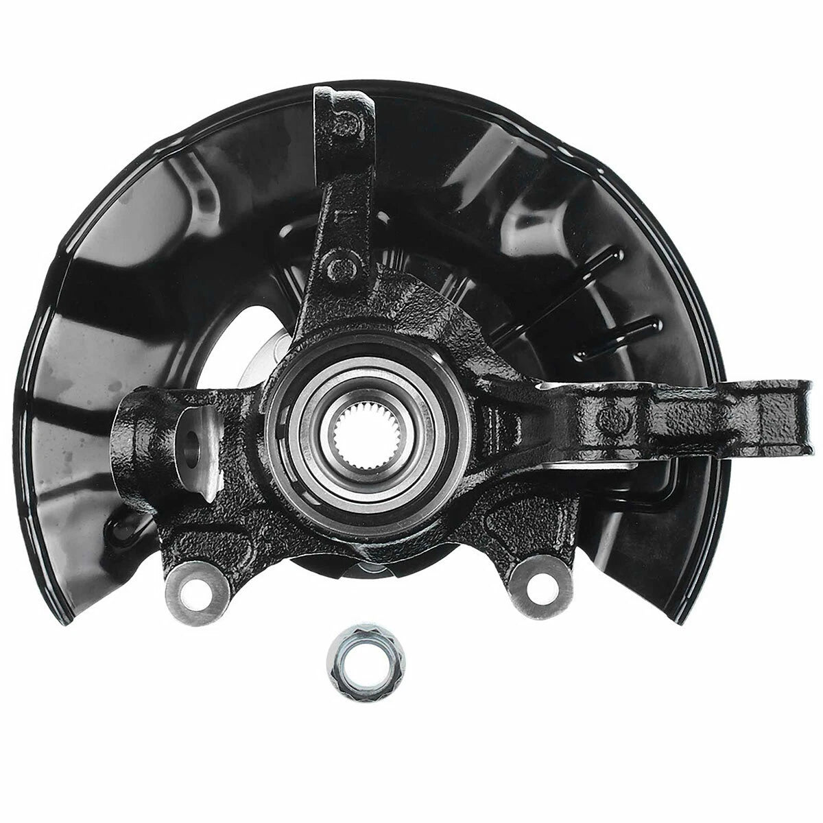 Front Left Steering Knuckle and Hub Bearing for Toyota Corolla (2009–2018)
