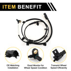 ABS Wheel Speed Sensor for Ford F-250 F-350 F-450 F-550 Super Duty (2017–2019)