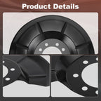 Wheel Brake Dust Shield for Mazda 3 (2004–2013) BP4K26261A/BP4K26261B